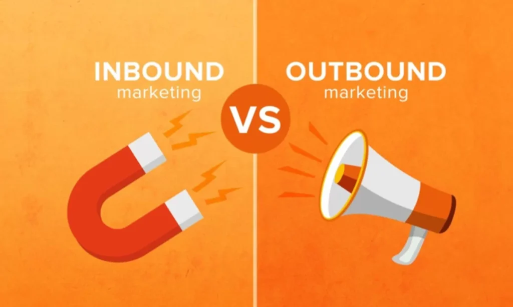 Inbound and outbound marketing