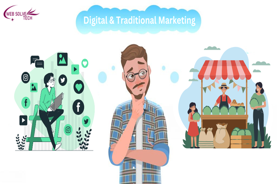 How We Use Both Digital & Traditional Marketing