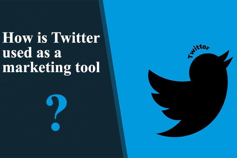 How is Twitter used as a marketing tool?